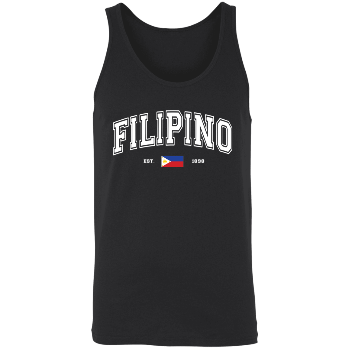 Filipino Est 1898 Unisex Cotton Tank Top