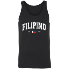 Filipino Est 1898 Unisex Cotton Tank Top