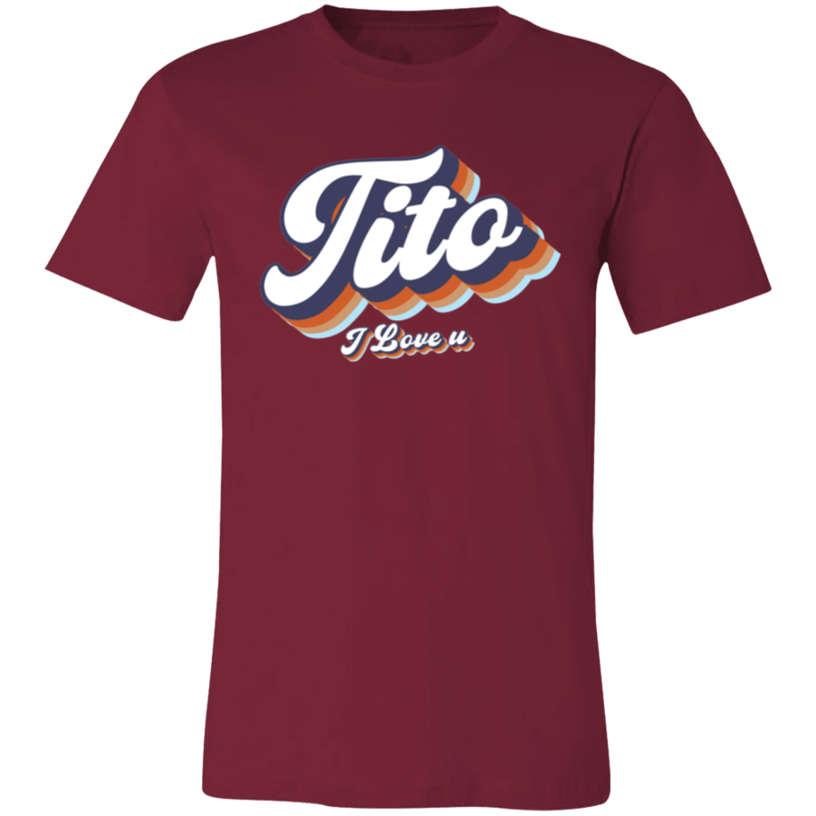 Tito I Love U Unisex Jersey T-Shirt