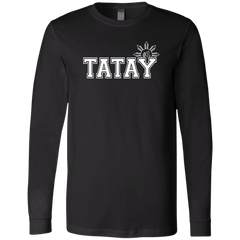 No 1 Tatay Mens Jersey Long Sleeve T-Shirt