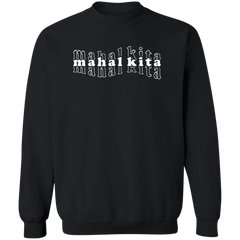 Mahal Kita Mesh Warp Unisex Crewneck Pullover Sweatshirt