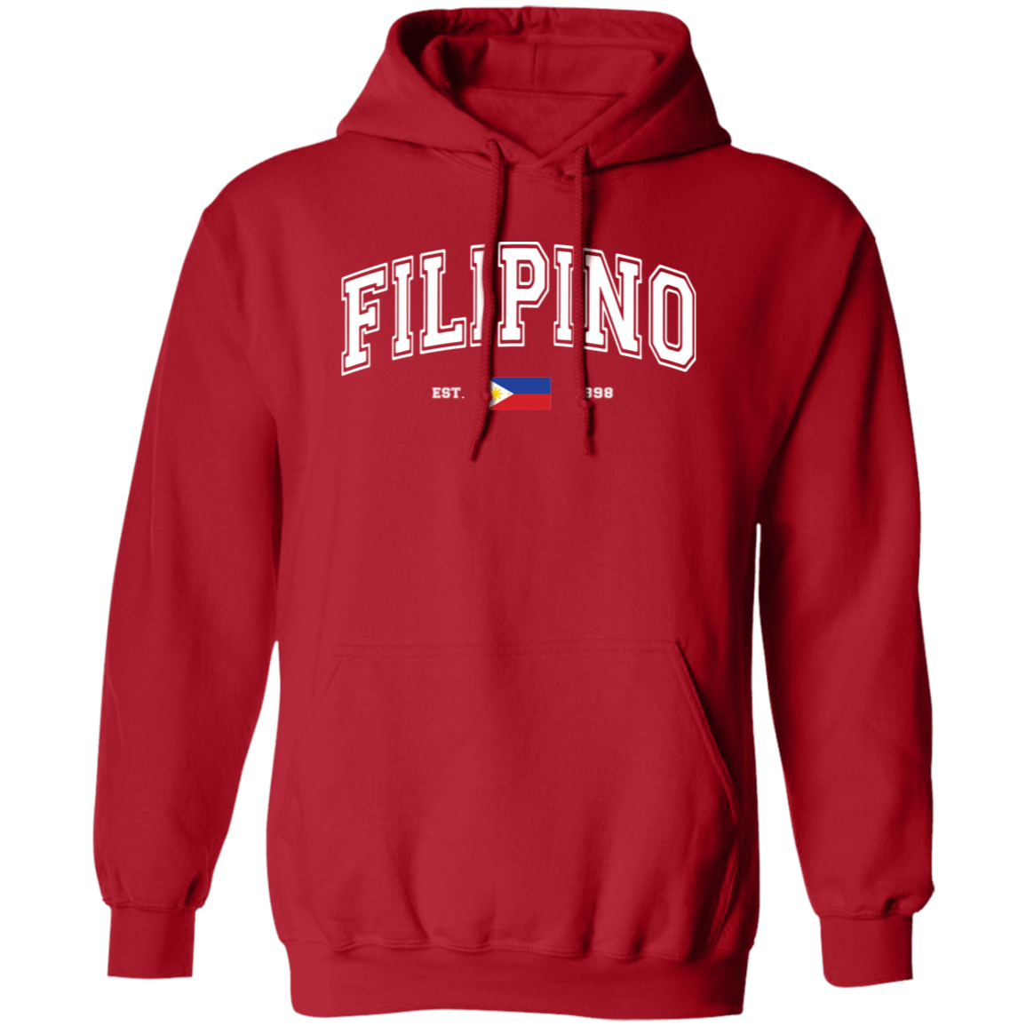 Filipino Est 1898 Unisex Pullover Hoodie