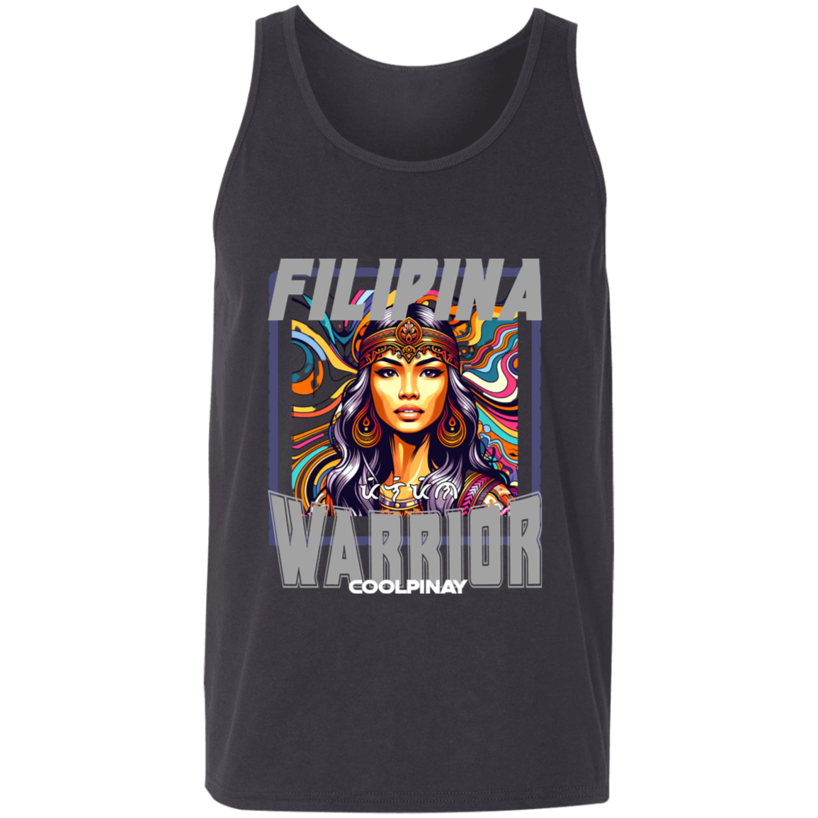 Filipina Warrior Beauty Unisex Cotton Tank Top