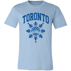 Toronto with Sun and Stars Unisex Jersey T-Shirt