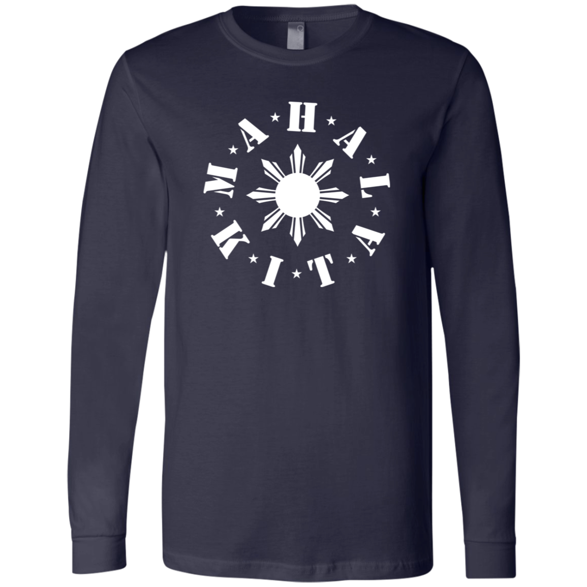 Mahal Kita In Circle Sun Unisex Jersey Long Sleeve T-Shirt