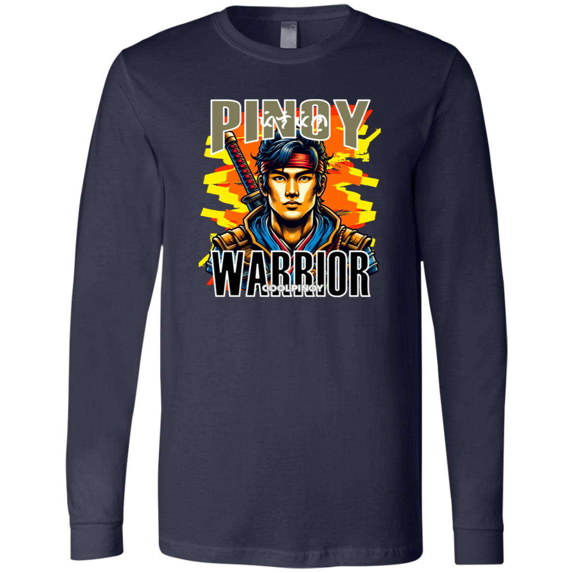 Pinoy Warrior Unisex Jersey Long Sleeve T-Shirt