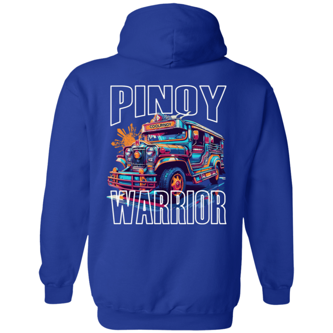 Filipino Warrior Jeepney Unisex Pullover Hoodie