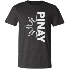 Pinay in Vertical Half Sun Unisex Jersey T-Shirt