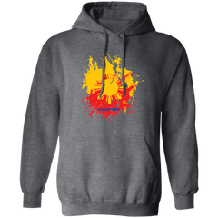 Sun and Stars Splashed Unisex Pullover Hoodie