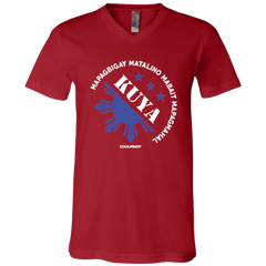 Matalino Mapagmahal Kuya Unisex Jersey V-Neck T-Shirt