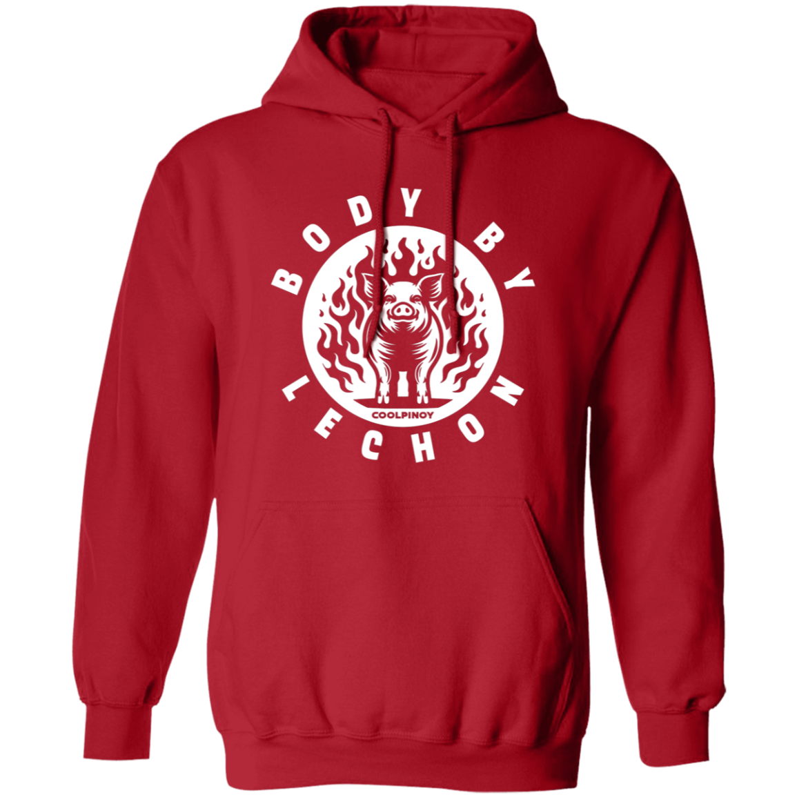 Body By Lechon Circle Unisex Pullover Hoodie