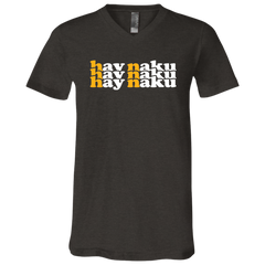 Hay Naku in Triple Unisex Jersey V-Neck T-Shirt