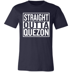 Straight Outta Quezon Unisex Jersey T-Shirt