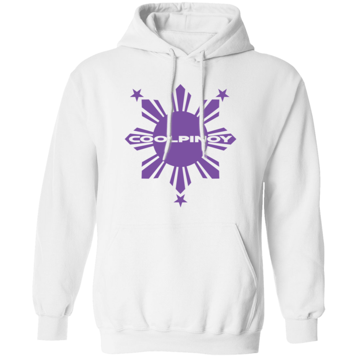 CoolPinoy Ube Unisex Pullover Hoodie