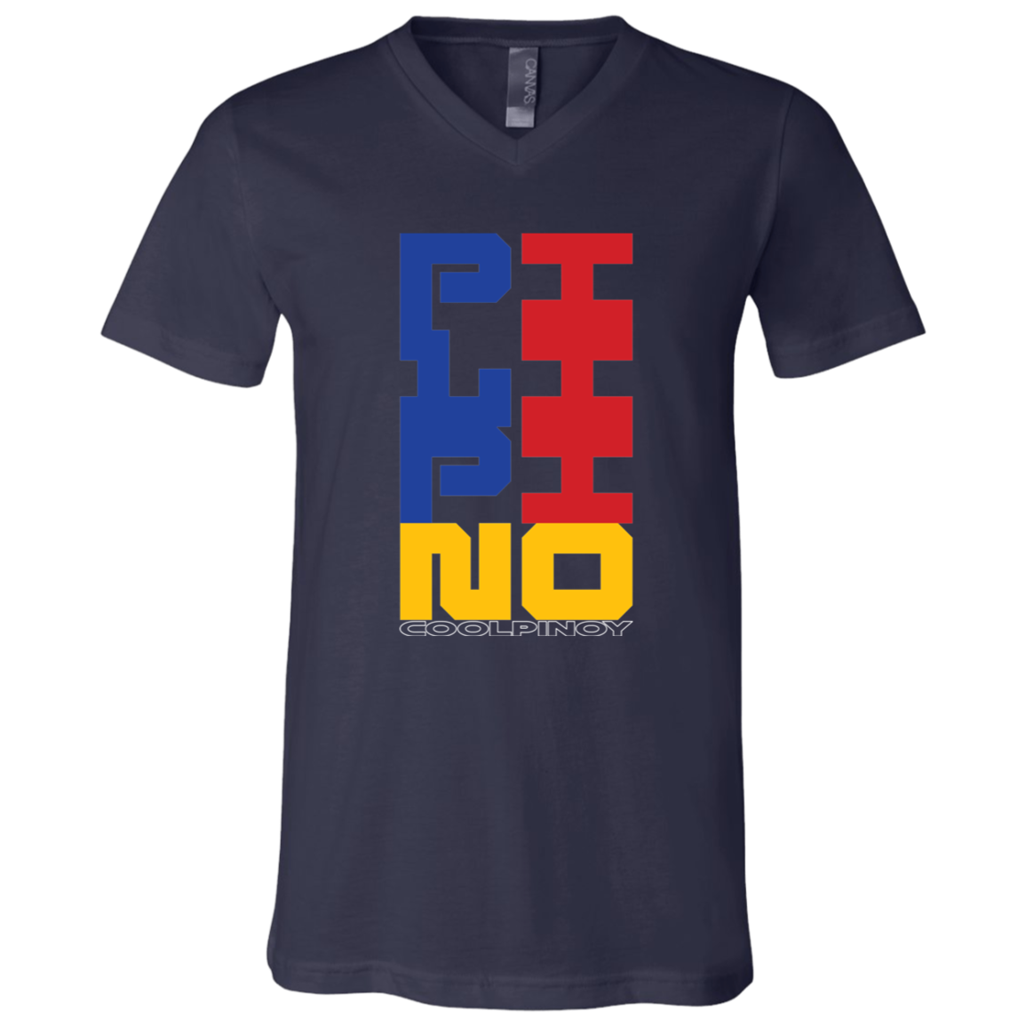 PI LI PI NO Unisex Jersey V-Neck T-Shirt