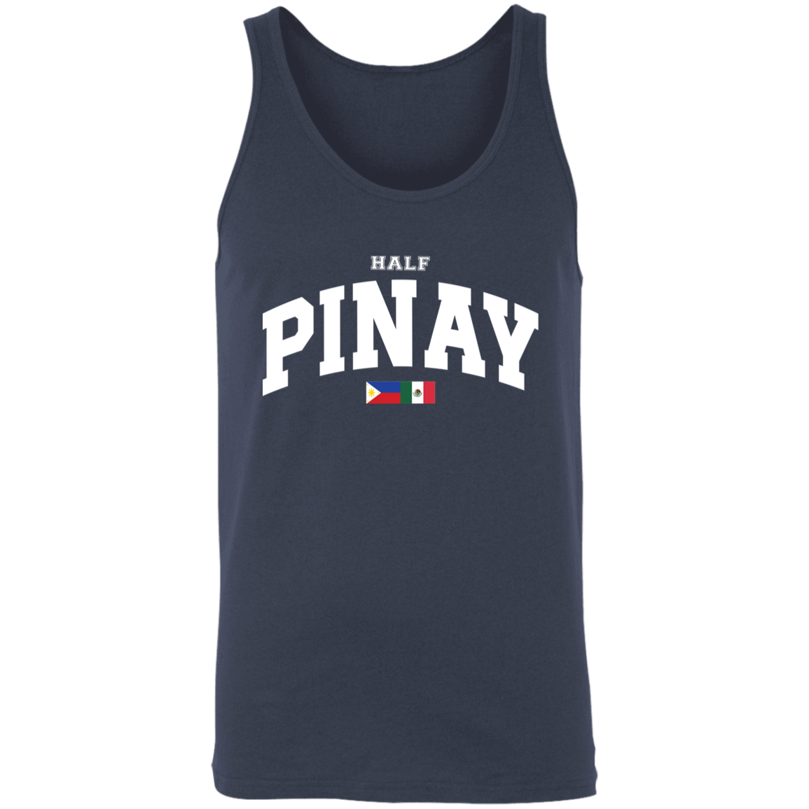 Half Pinay FILMEX Flag Unisex Cotton Tank Top