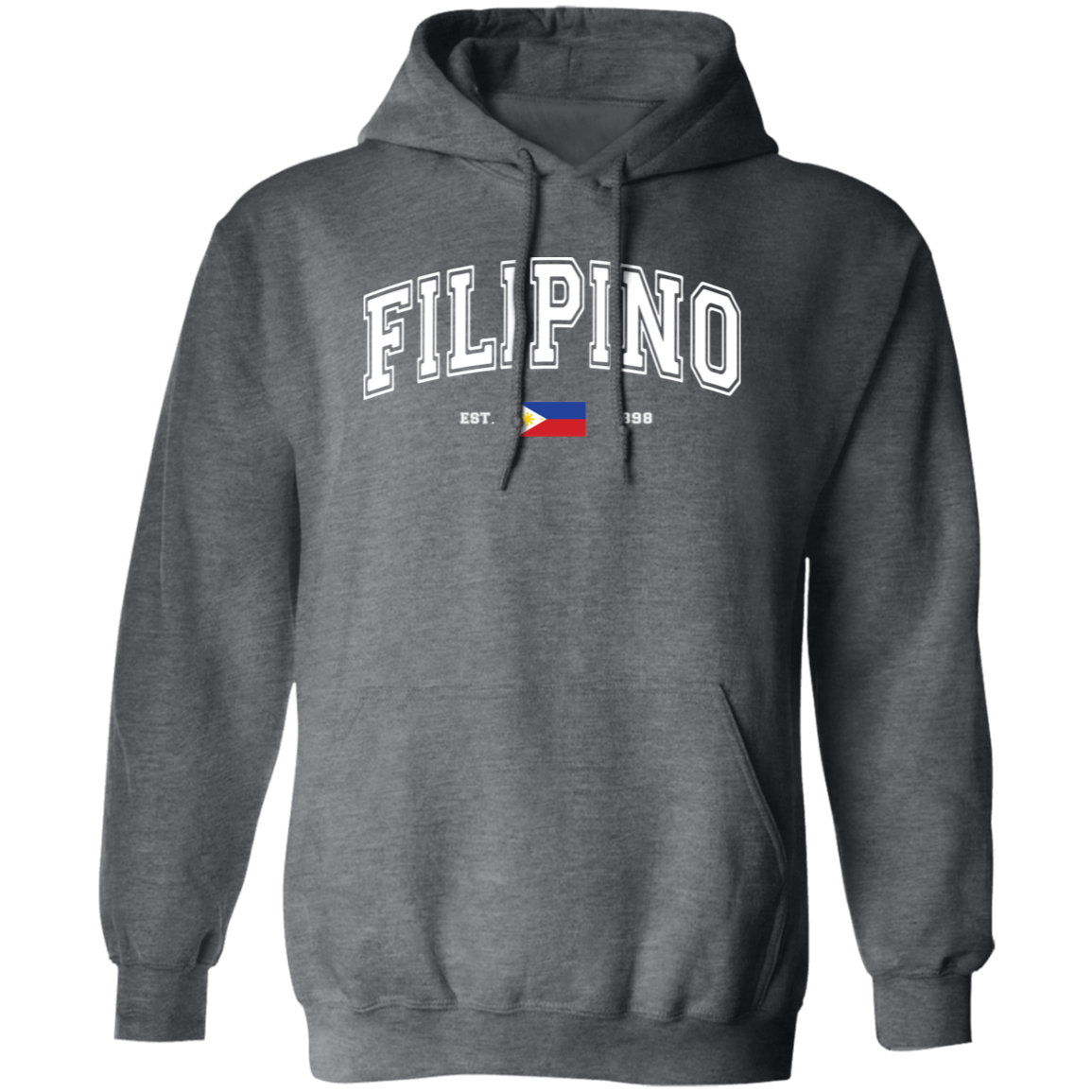 Filipino Est 1898 Unisex Pullover Hoodie