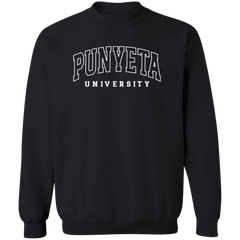 Punyeta University Unisex Crewneck Pullover Sweatshirt