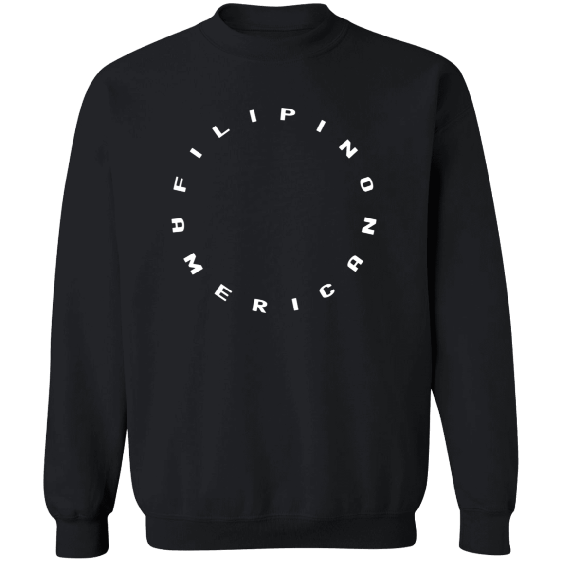 Filipino American Unisex Crewneck Pullover Sweatshirt