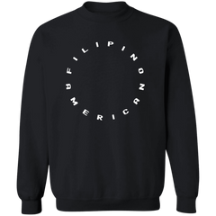 Filipino American Unisex Crewneck Pullover Sweatshirt