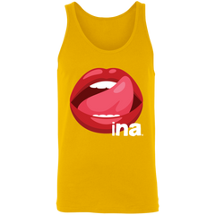 Tongue Ina Unisex Cotton Tank Top