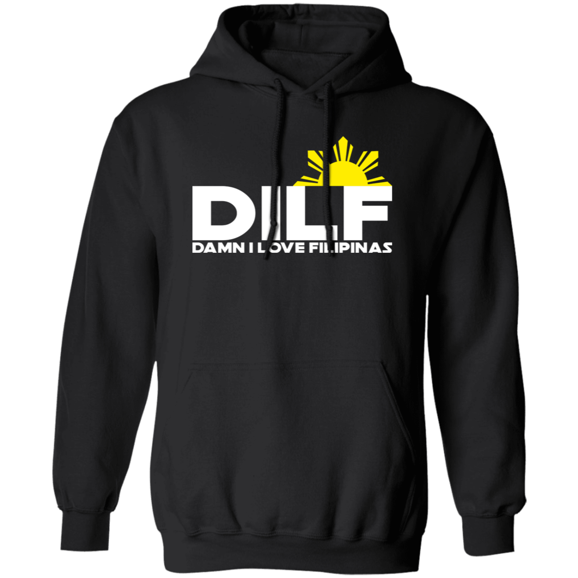 DILF Damn I Love Filipinas Unisex Pullover Hoodie