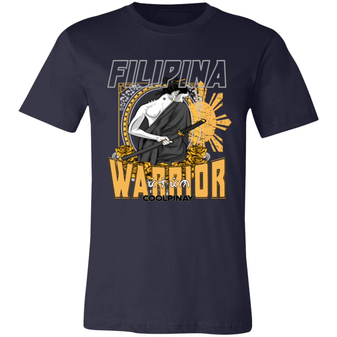 Filipina Warrior Samurai Unisex Jersey T-Shirt