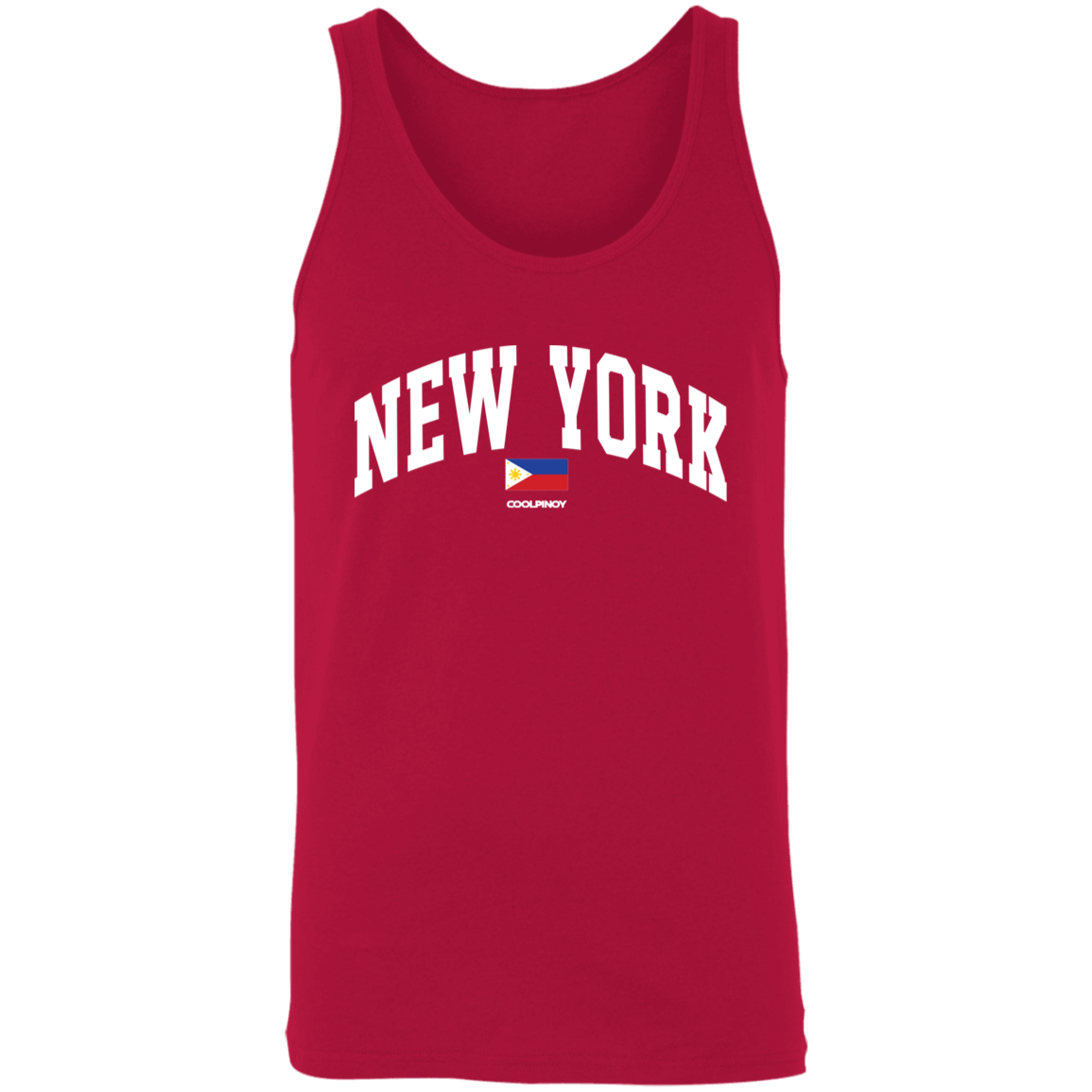 New York Unisex Cotton Tank Top