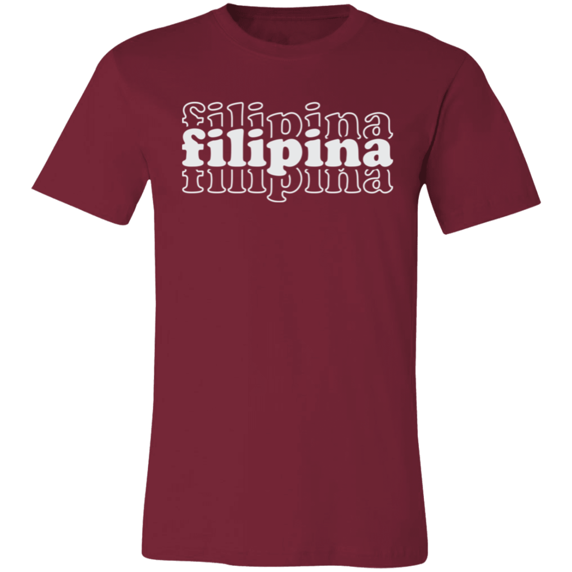 Filipina Triple Unisex Jersey T-Shirt