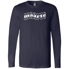 Maarte in Triple Unisex Jersey Long Sleeve T-Shirt