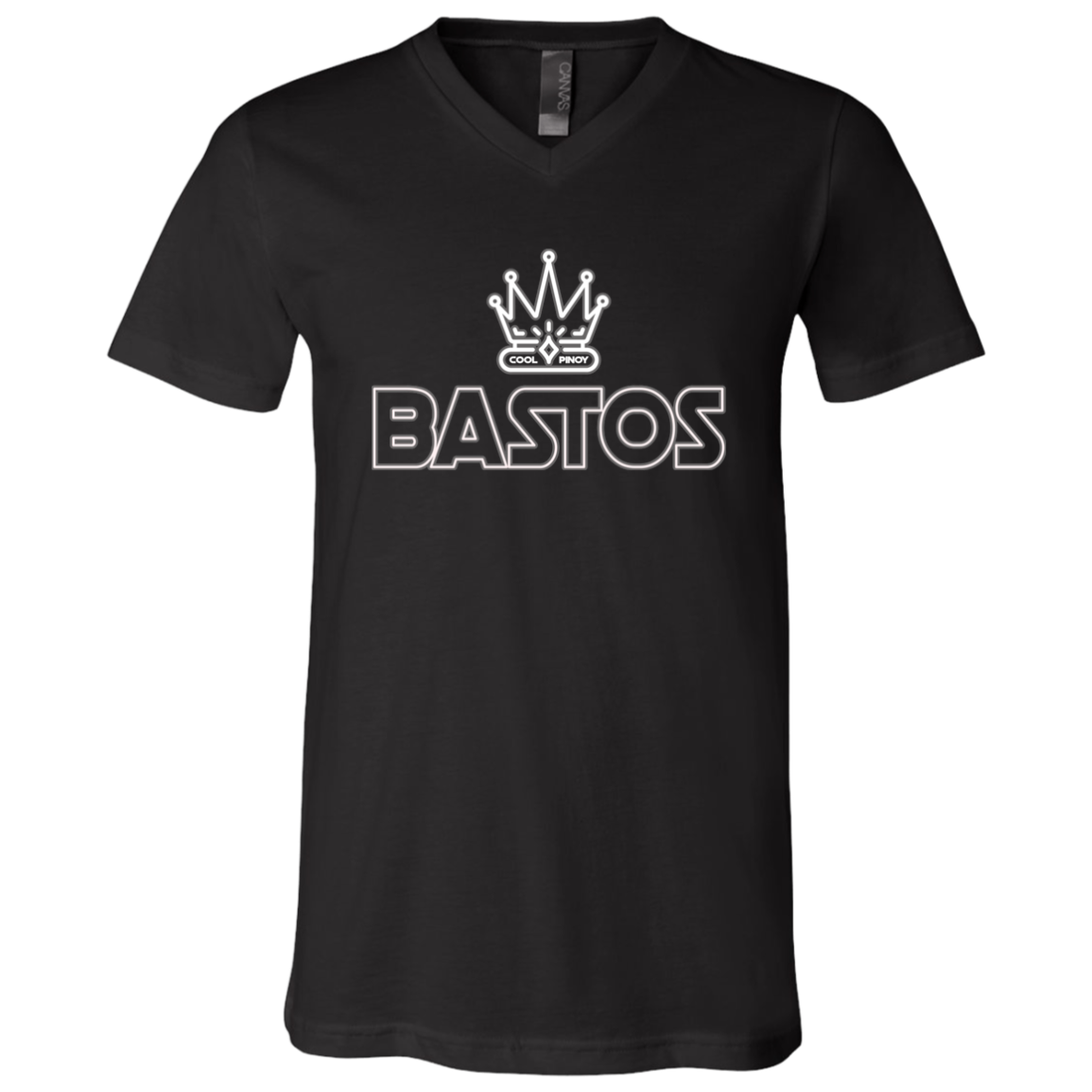 Bastos Unisex Jersey V-Neck T-Shirt