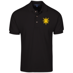 CoolPinoy Logo Mid Yellow Cotton Knit Polo