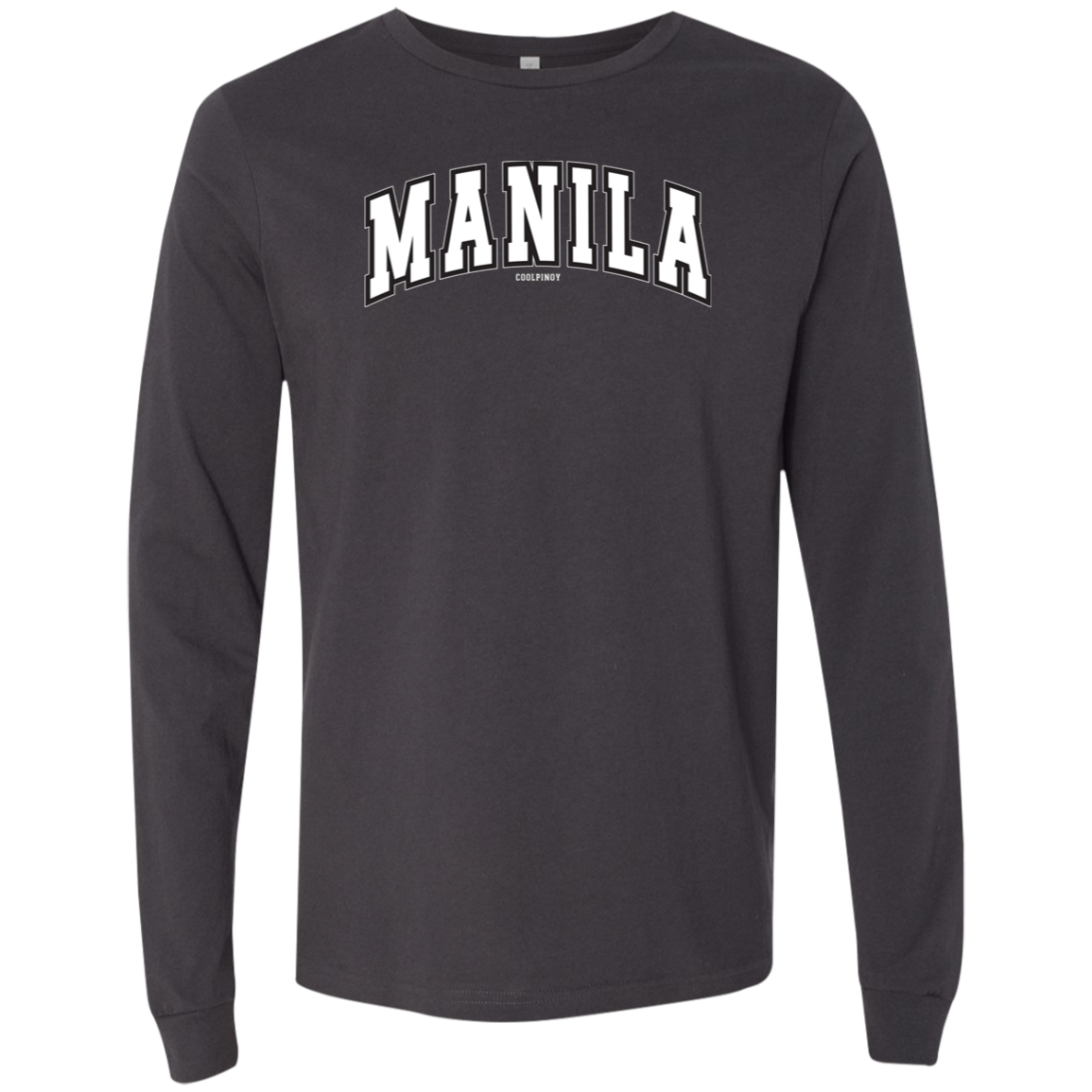 Manila Arch White CP Unisex Jersey Long Sleeve T-Shirt