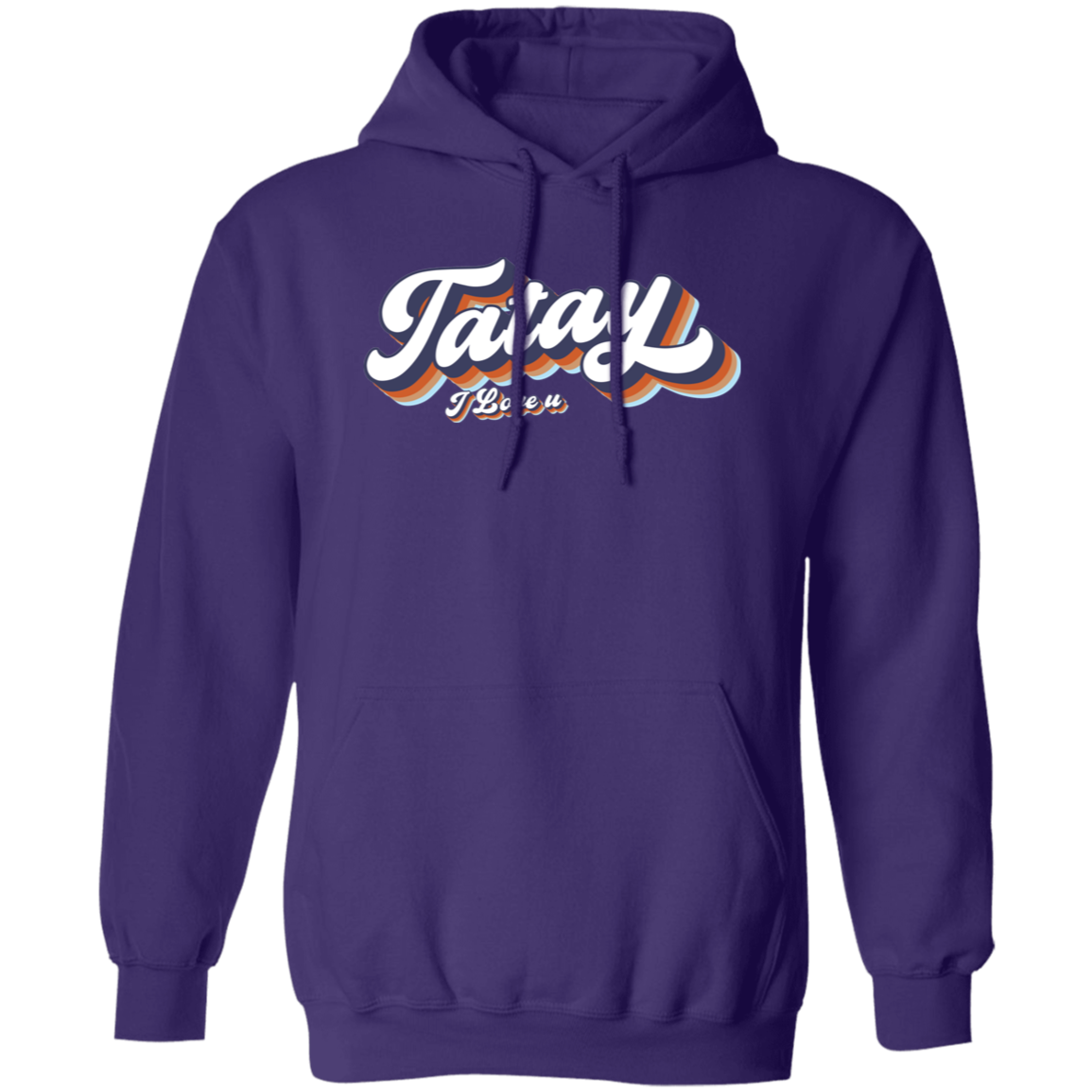 Tatay I Love U Unisex Pullover Hoodie