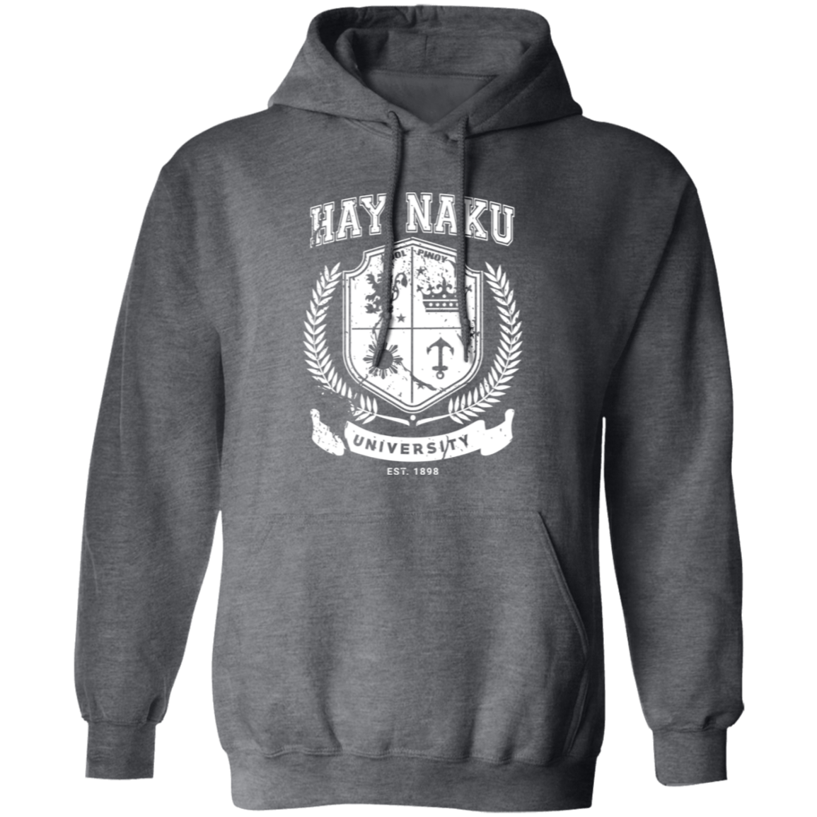 Hay Naku University Distressed CP Unisex Pullover Hoodie