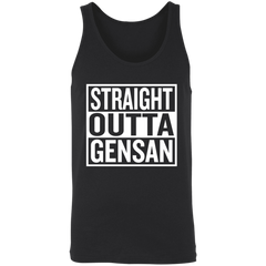 Straight Outta Gensan Unisex Cotton Tank Top