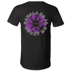 Bahala Ka Sa Buhay Mo Purple Splash Unisex Jersey V-Neck T-Shirt