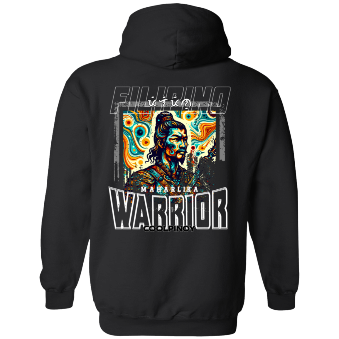 Filipino Warrior Distressed Unisex Pullover Hoodie