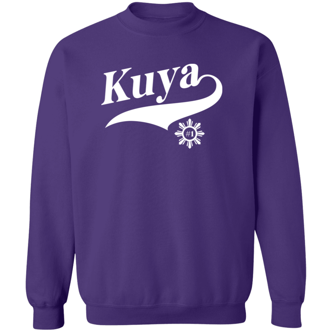 Number One Kuya Unisex Crewneck Pullover Sweatshirt