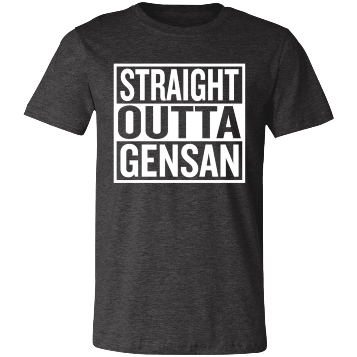 Straight Outta Gensan Unisex Jersey T-Shirt