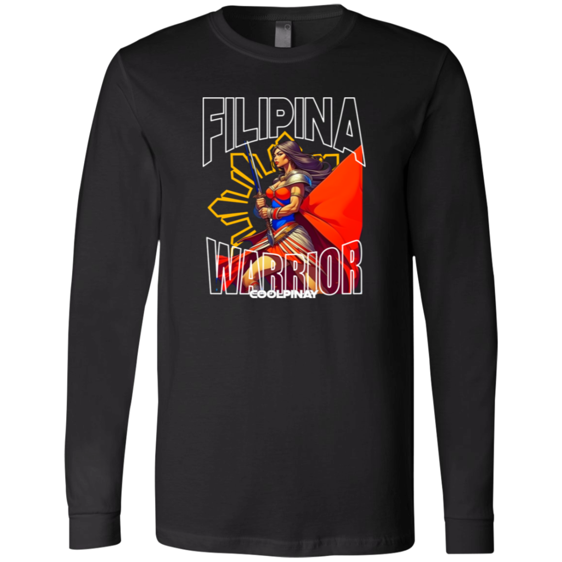 Filipina Warrior Unisex Jersey Long Sleeve T-Shirt