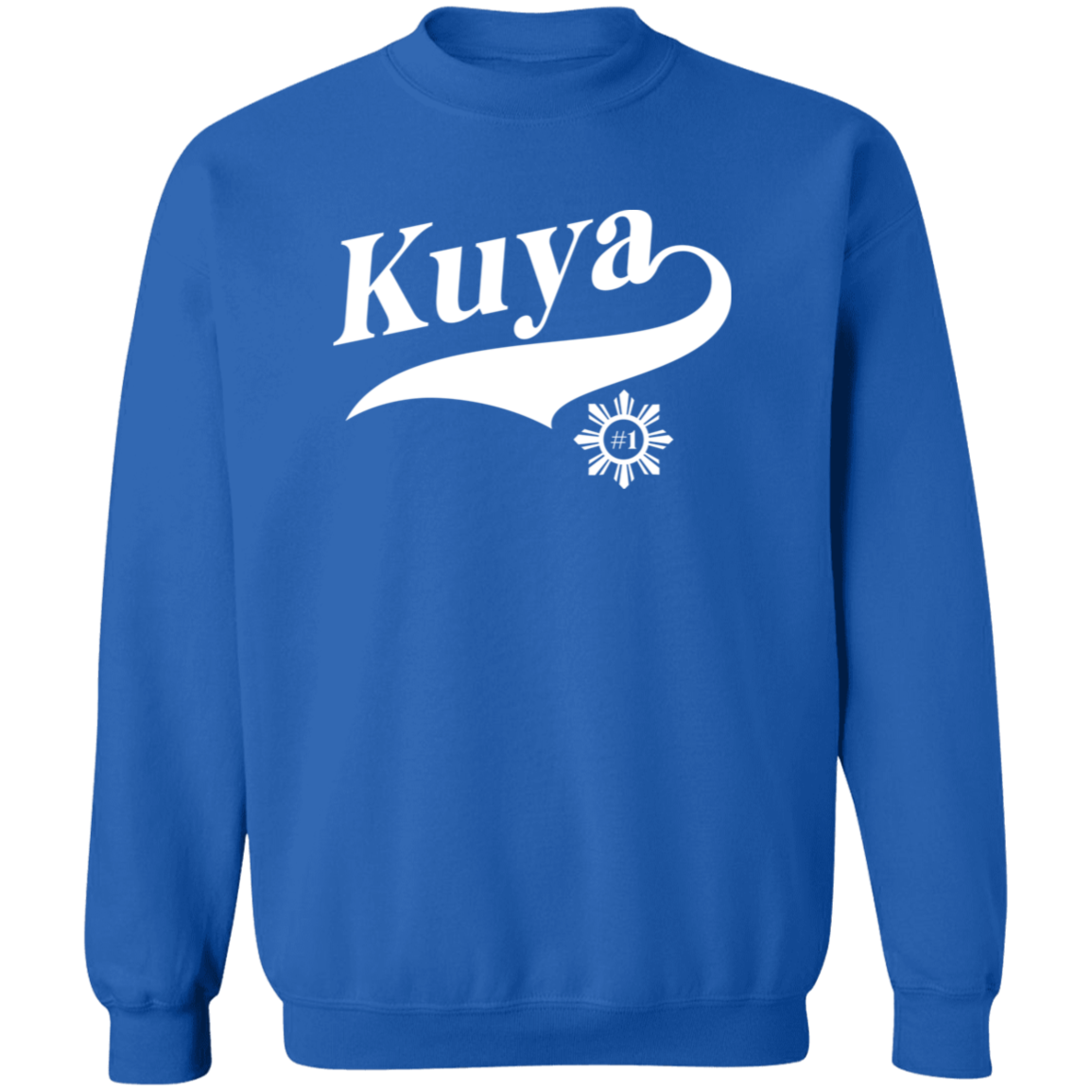 Number One Kuya Unisex Crewneck Pullover Sweatshirt