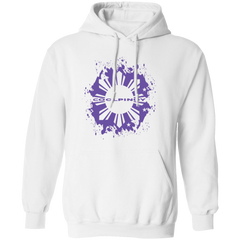 CoolPinoy Ube Splash Unisex Pullover Hoodie