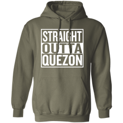 Straight Outta Quezon Unisex Pullover Hoodie