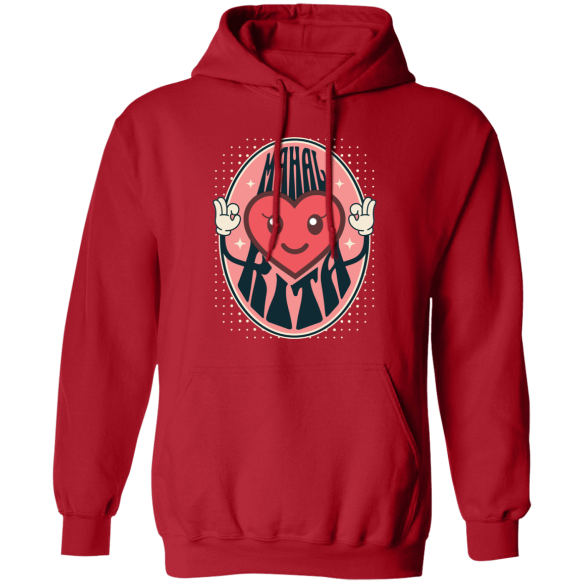 Mahal Kita Emoji Unisex Pullover Hoodie