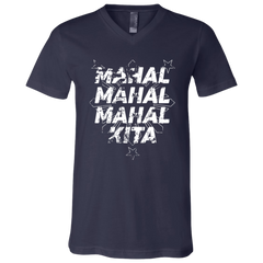 Mahal Na Mahal Na Mahal Kita Unisex Jersey V-Neck T-Shirt