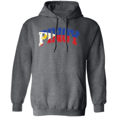 Pinoy with Flag Embedded Unisex Pullover Hoodie