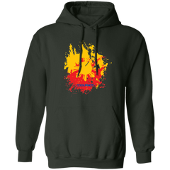 Sun and Stars Splashed Unisex Pullover Hoodie