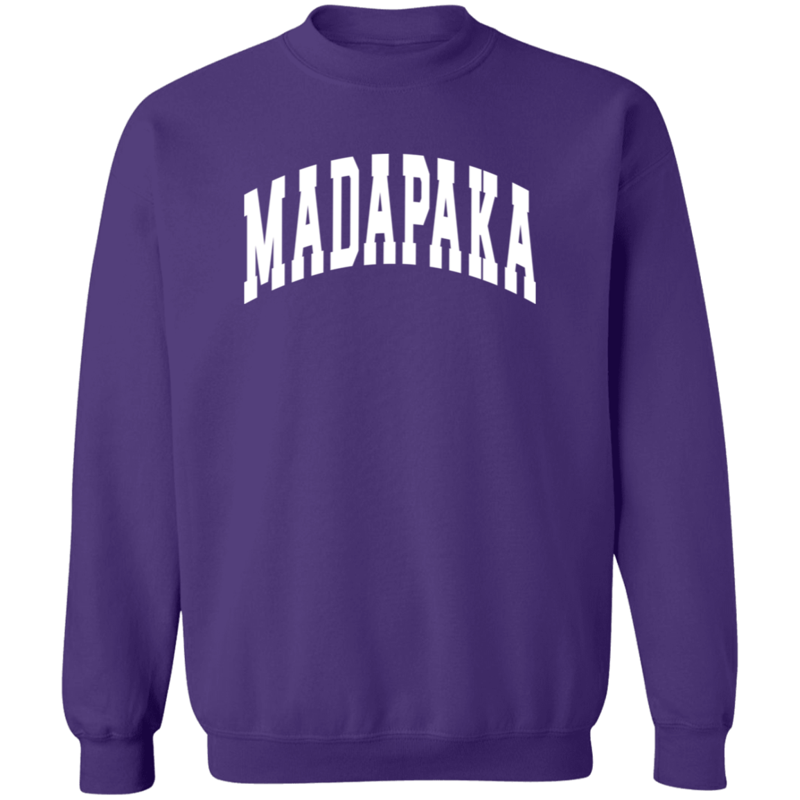 Madapaka Unisex Crewneck Pullover Sweatshirt