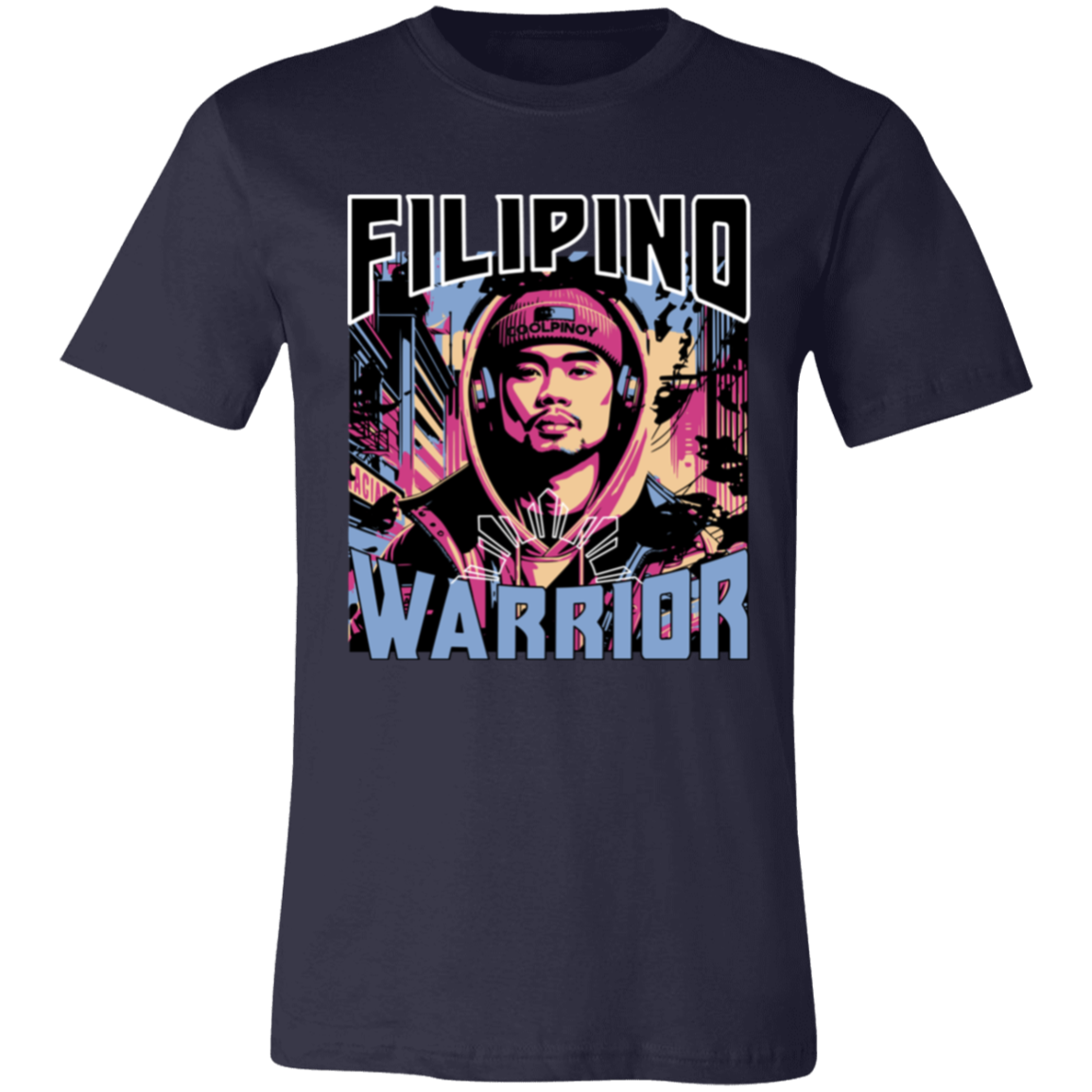 Filipino Street Warrior Unisex Jersey T-Shirt